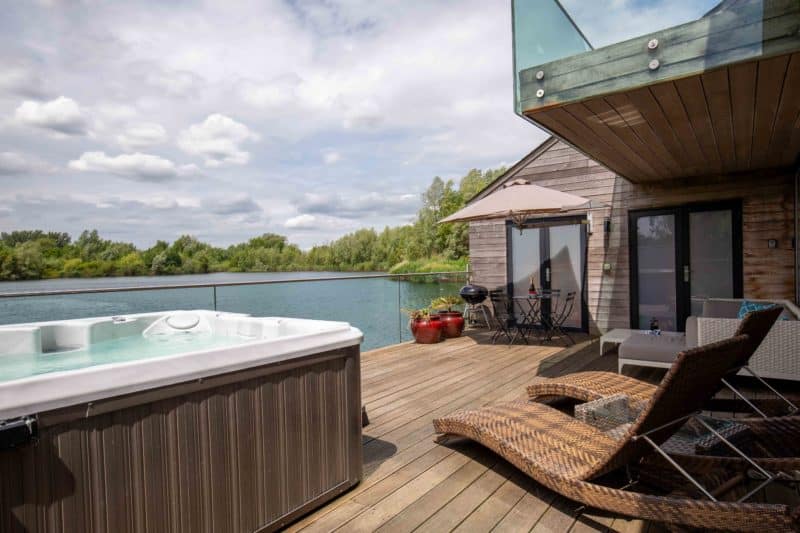 Lake views from Malachite lodge