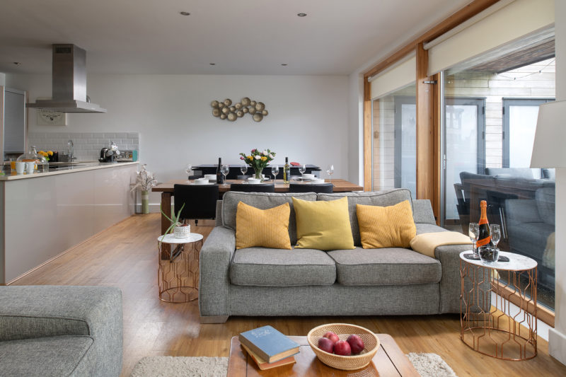 Living space at Mayflower