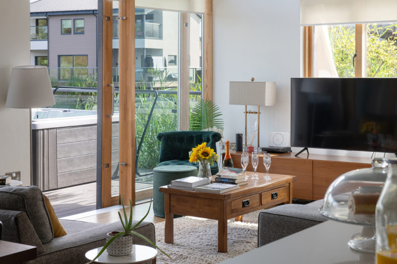 Living space at Mayflower