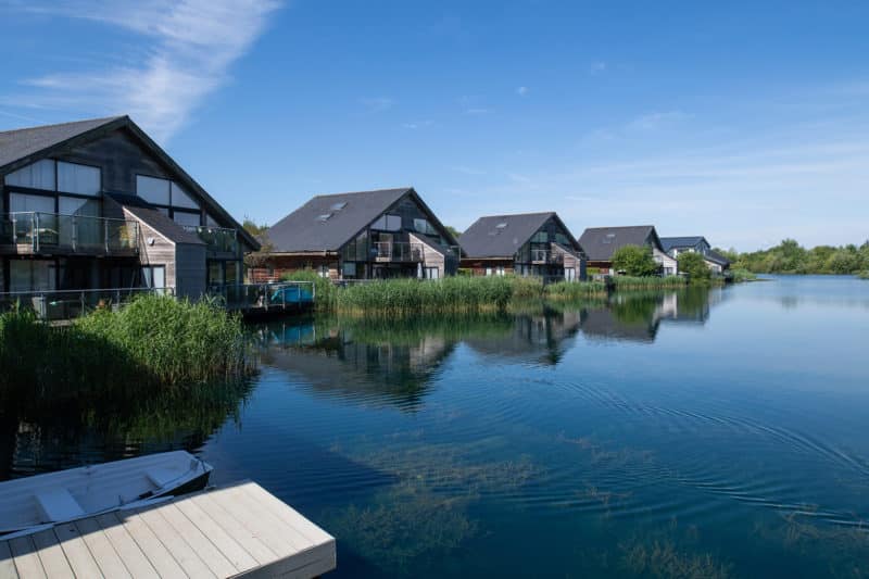 Serendipity view of Waters Edge Lake