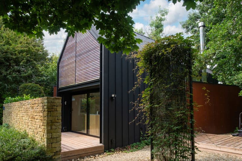 Entrance of Scandinavian Holiday Home
