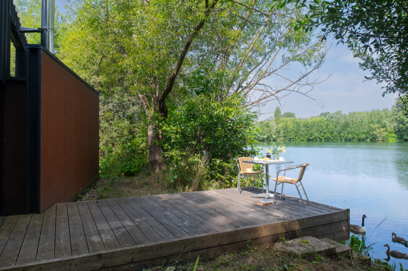 Your decking at Luxury Holiday Home