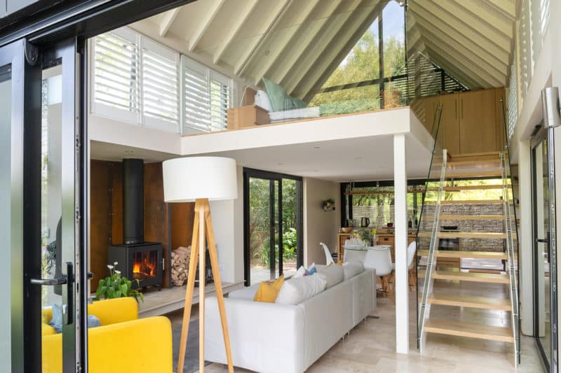 Open plan living at Island Lodge - Our luxury holiday home in The Cotswolds