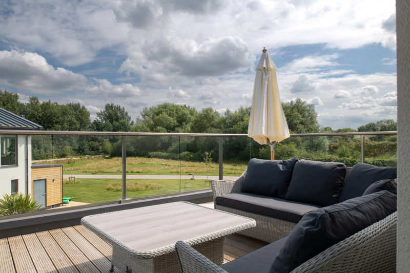 Duck House master bedroom balcony