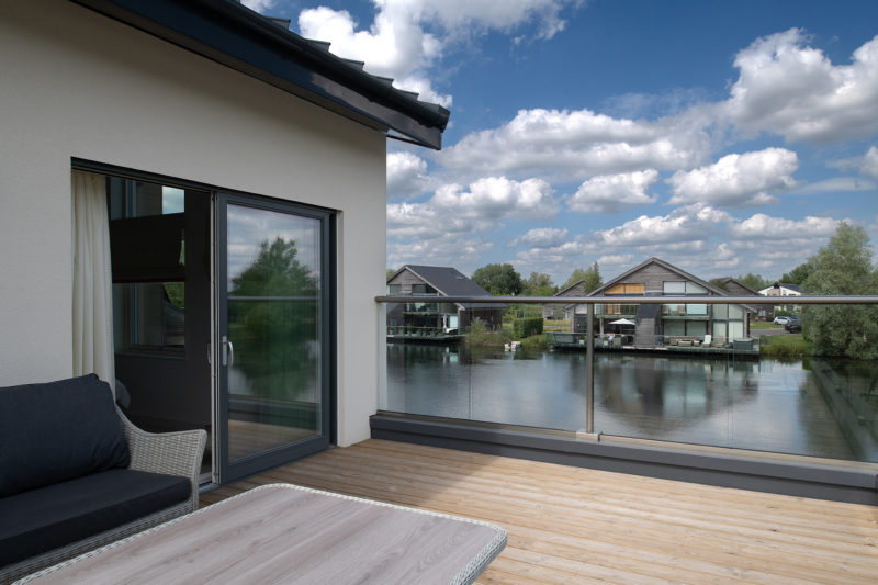 Duck House master bedroom balcony
